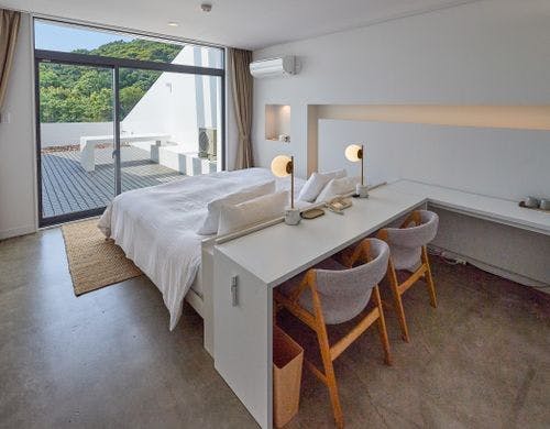 ツインルーム ジャグジー付き