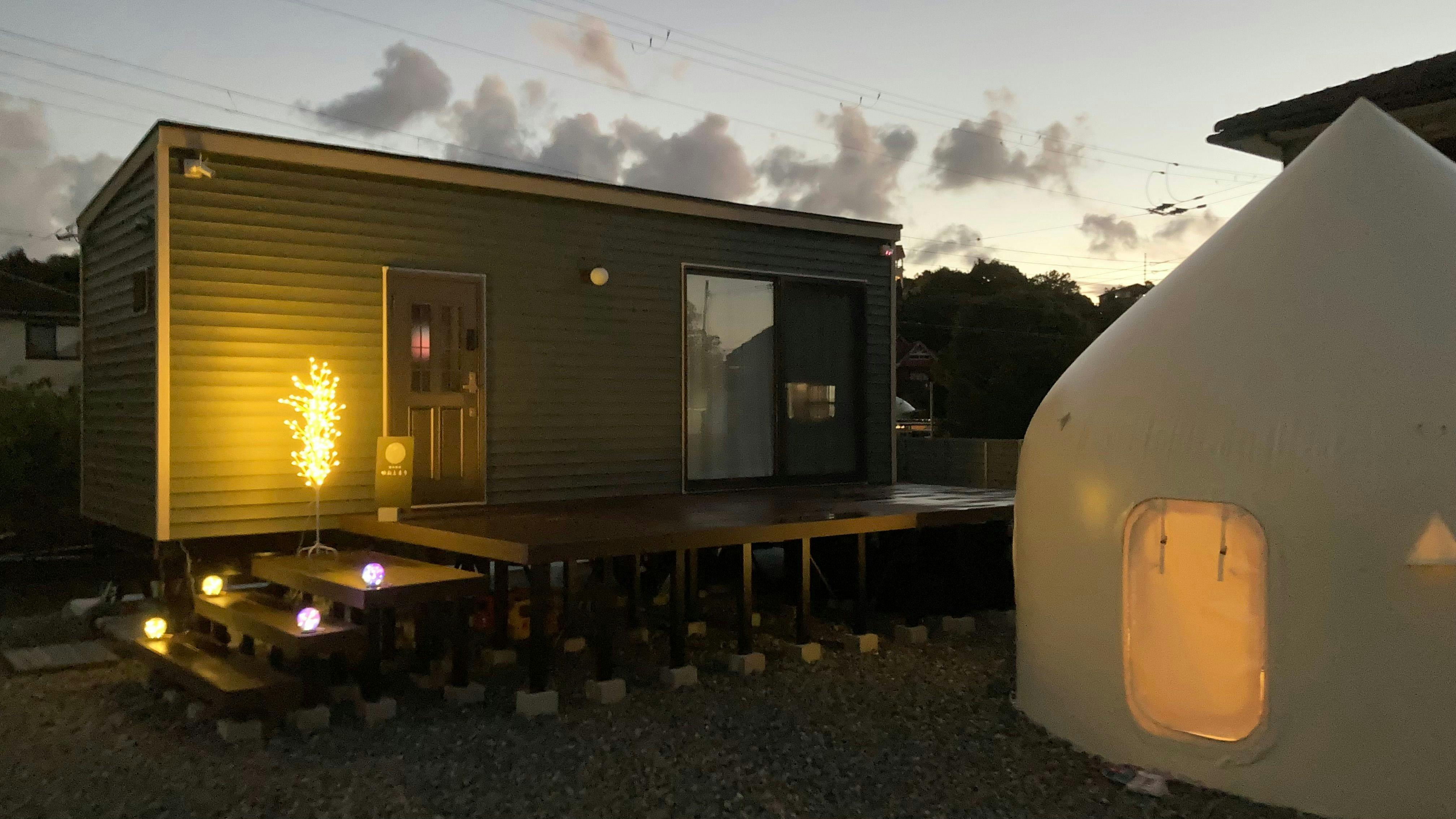 Accommodation trailer rental vacation cottage Yunetomari akashi of Awajishima