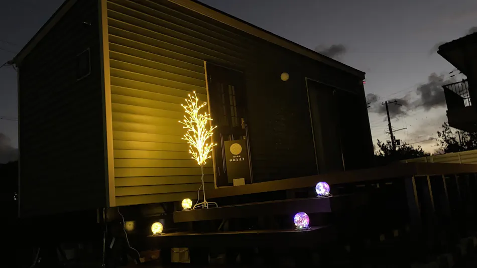 Accommodation trailer rental vacation cottage Yunetomari akashi of Awajishima