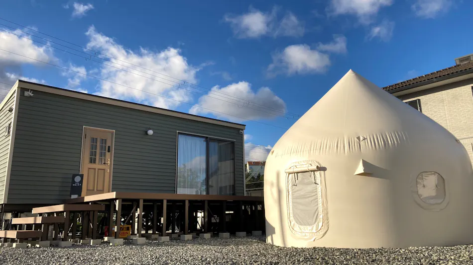 Accommodation trailer rental vacation cottage Yunetomari akashi of Awajishima