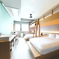 ห้องนอนเตียงสองชั้น