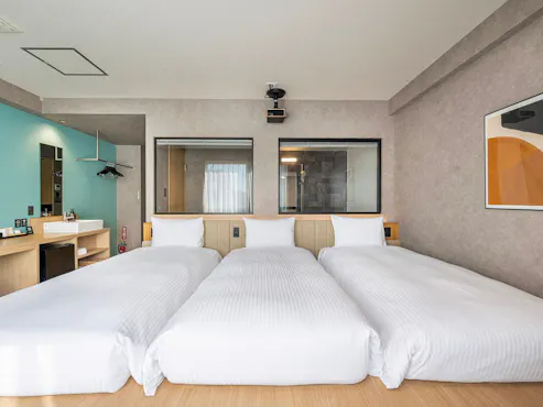 ห้องพักแบบสามเตียง