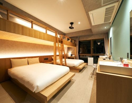 バンクベッドルーム