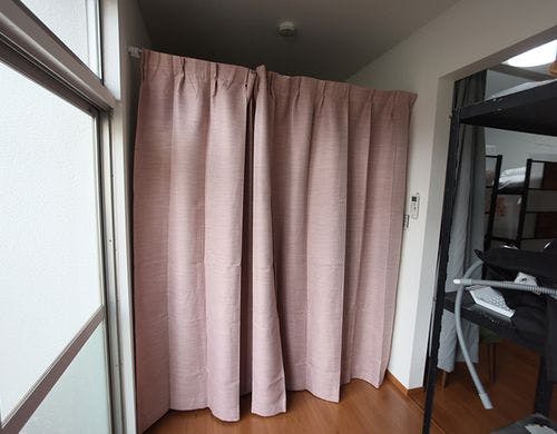 1F101上・下段プライバシーカーテン