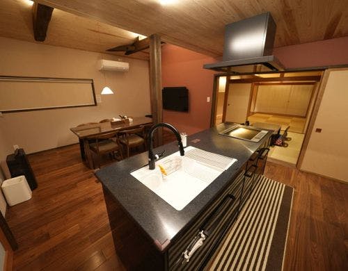 広くて料理がはかどるキッチン