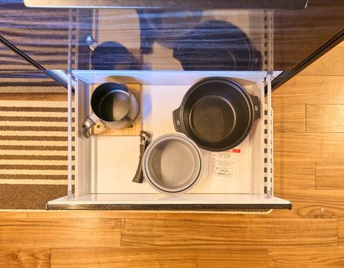 キッチン備品：お鍋