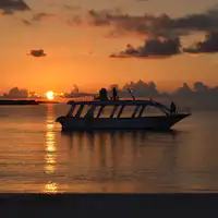 【พระอาทิตย์ตกดินที่ชายหาดชาฮานะ】