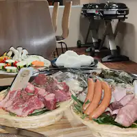 บาร์บีคิวในร่ม (ตัวอย่าง)