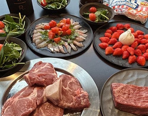 夕朝食材付プラン