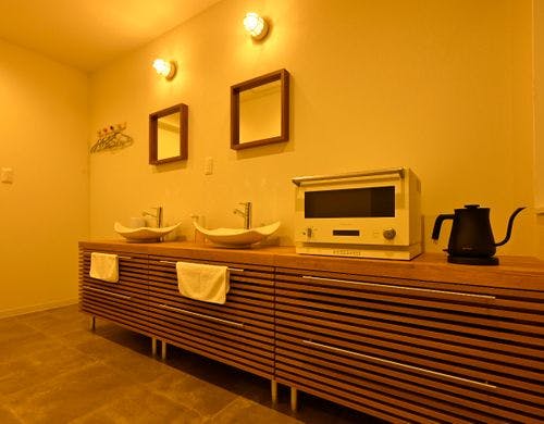 ヴィラ　洗面台