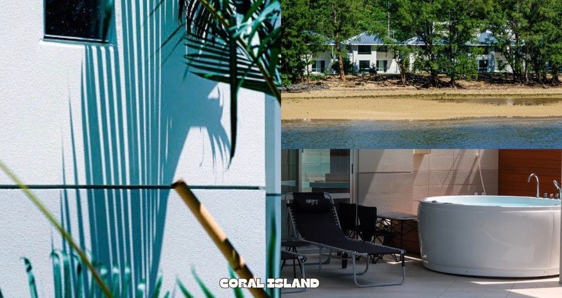 写真：ＣＯＲＡＬ　ＩＳＬＡＮＤ　オーシャンビュー　ジャクジー　ビーチ徒歩５秒
