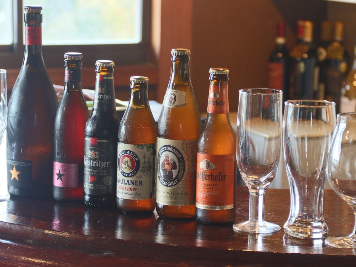 มีเบียร์หลากหลายชนิดให้เลือก
