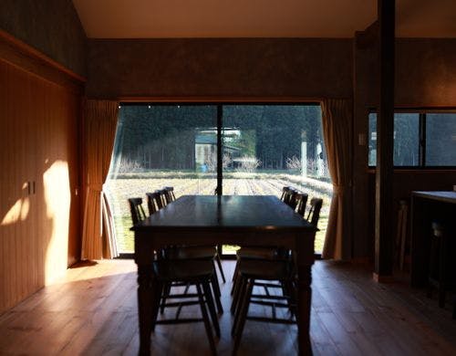 【美田】奥上林の美しい田園風景を。