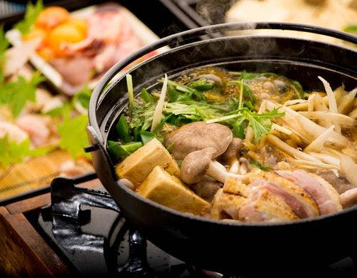 ■上林鶏のすき焼き■