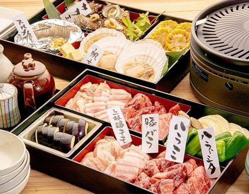 ■ 直火焼きプラン 彩ーIRODORIー■