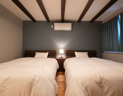 二王の宿-美田- 寝室