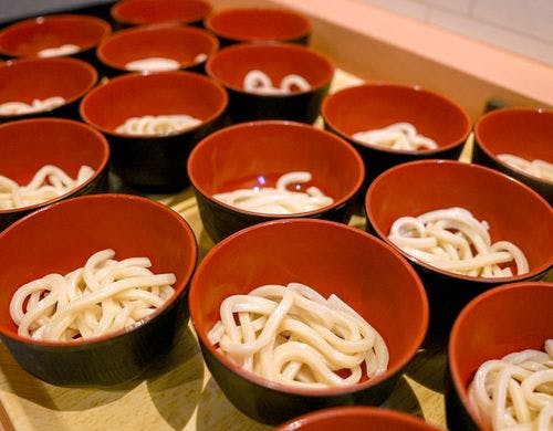 セルフうどん
