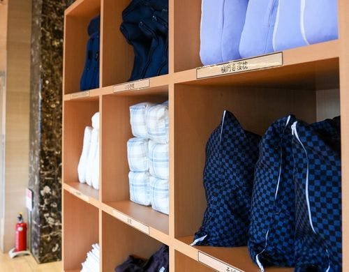 貸出枕・館内着