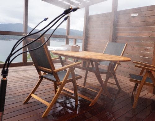 デッキのミスト