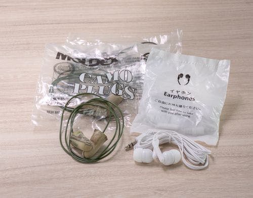 キャビン専用　イヤホン&耳栓