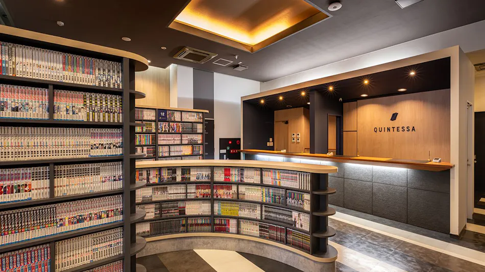 Quintessa Hotel Fukuoka Watanabe-dori Comic & Books