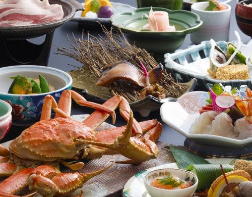 冬季限定・カニ会席　※写真はイメージです