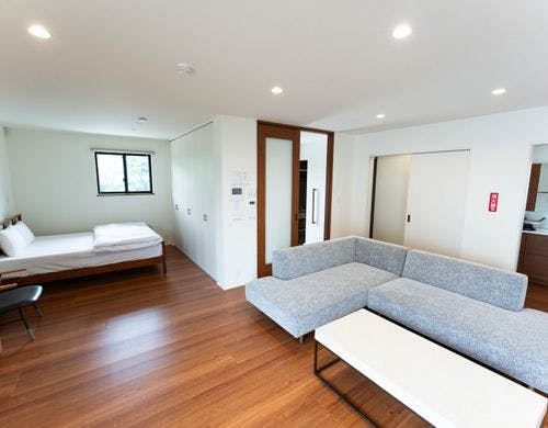 ゆったりくつろげるリビングダイニング