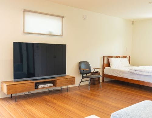 リビング兼ベッドルームスペース