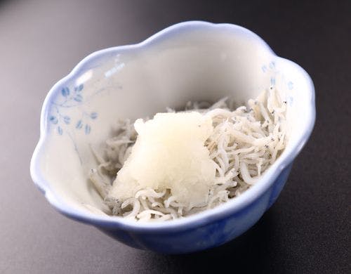 朝食_ しらす大根*