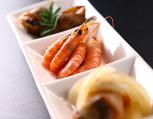 夕食_前菜_季節の前菜一例*