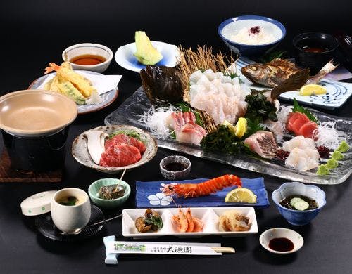 夕食_全体_豪華2食_肉ver*