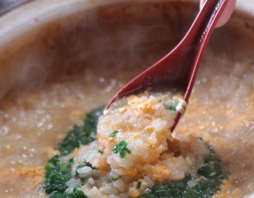 料理_単品_〆の雑炊。