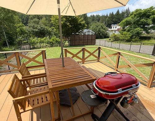 ウッドデッキテラス