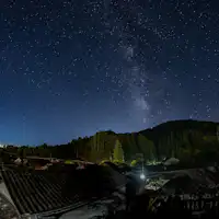 ท้องฟ้าเต็มไปด้วยดวงดาวระยิบระยับราวกับเอื้อมถึง