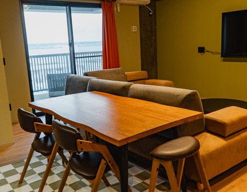 お部屋は2LDKの広々設計！