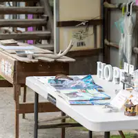 Quầy tiếp nhận cưỡi ngựa