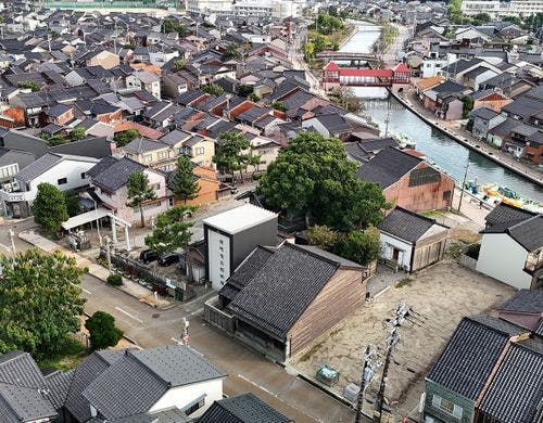 内川上空から禅楽