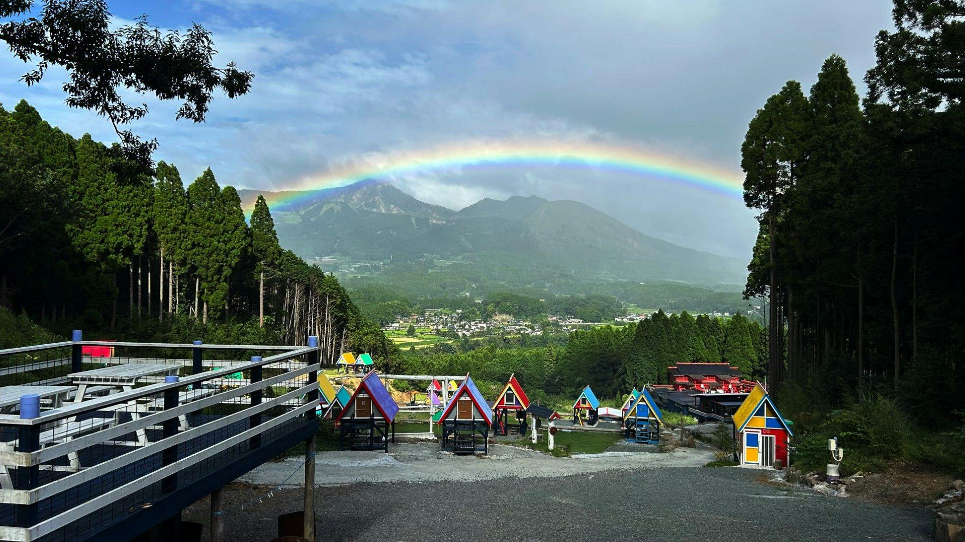 南阿蘇パワースポットキャンプ場 施設全景