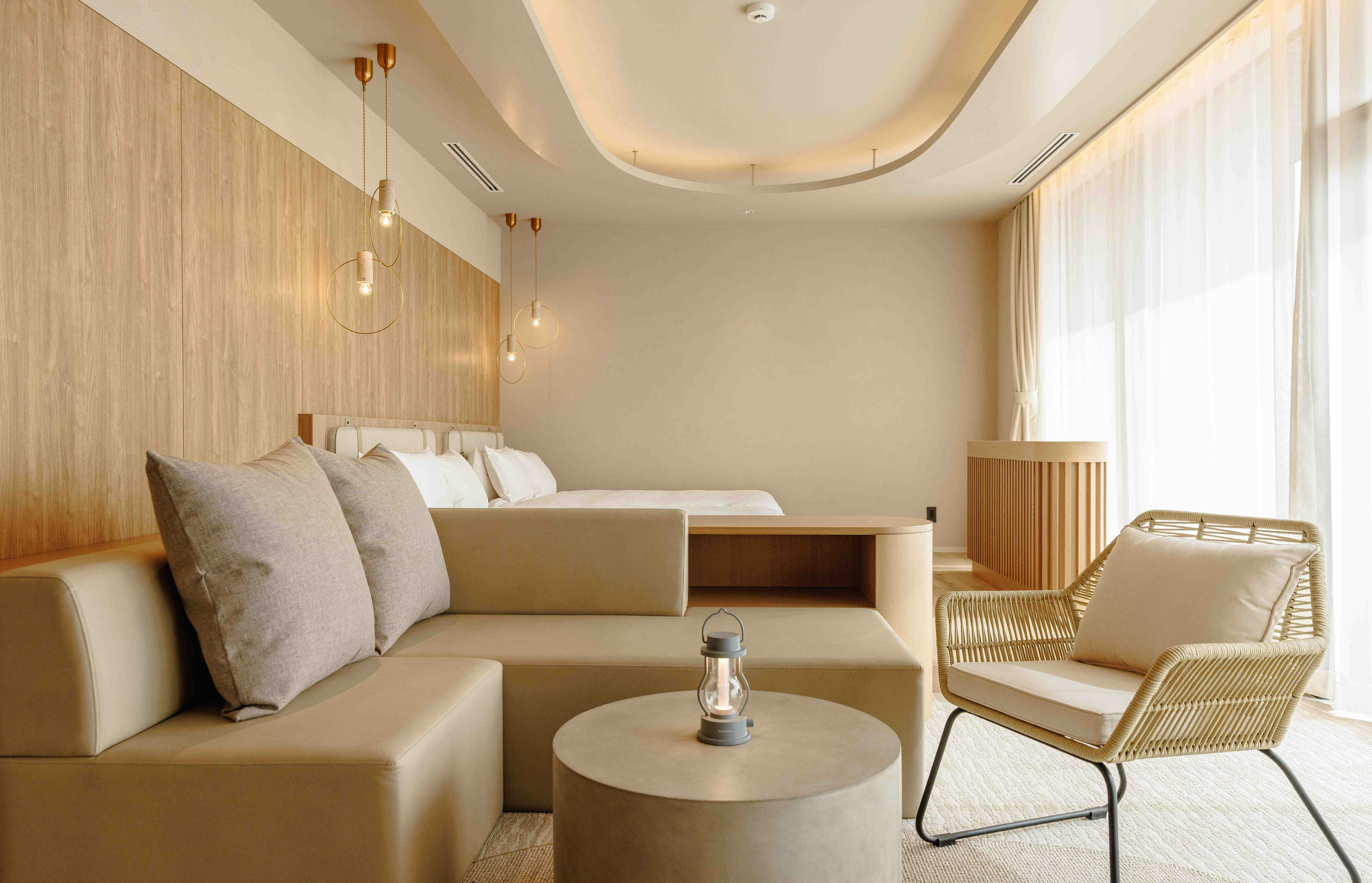 โอวัลสวีท　วิวจากทางเข้า