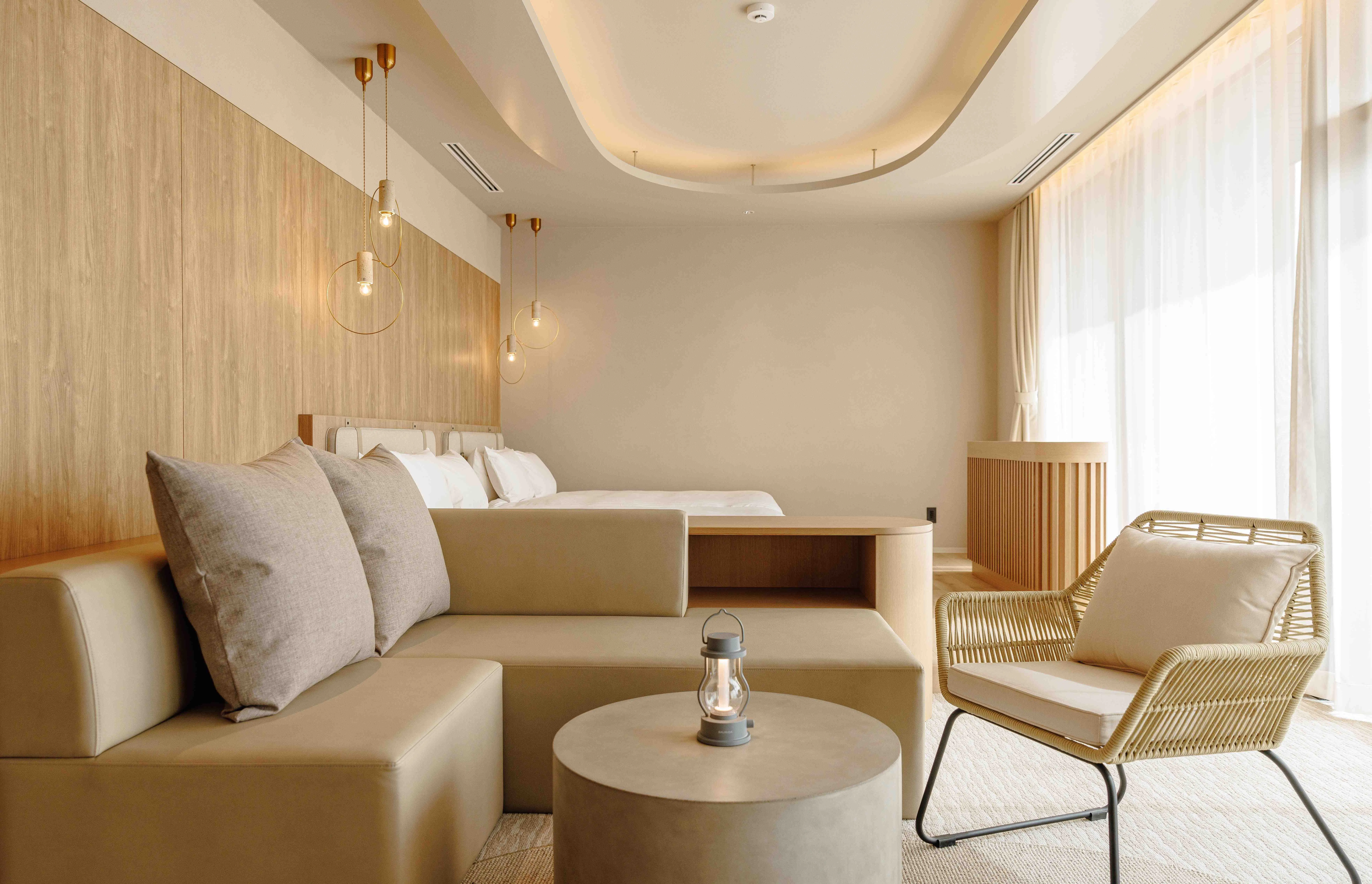 โอวัลสวีท　วิวจากทางเข้า