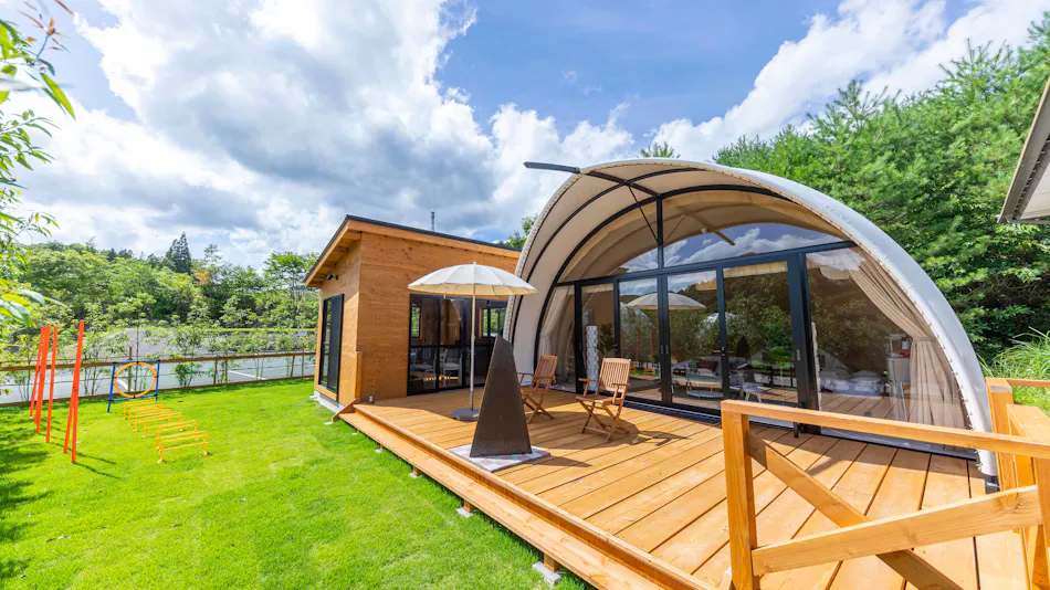 Glamp Entrance Hiroshima Mihara