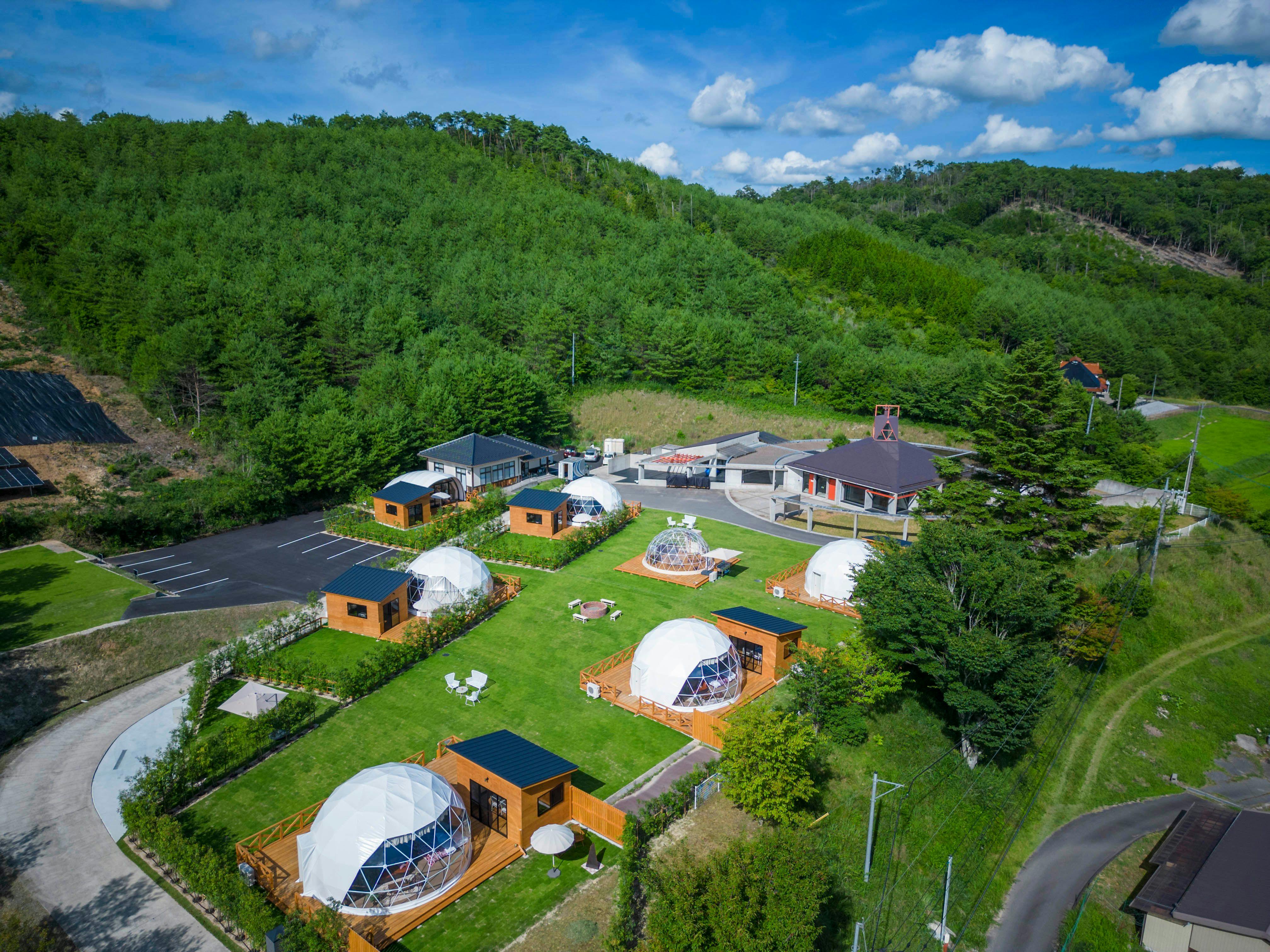 Glamp Entrance Hiroshima Mihara