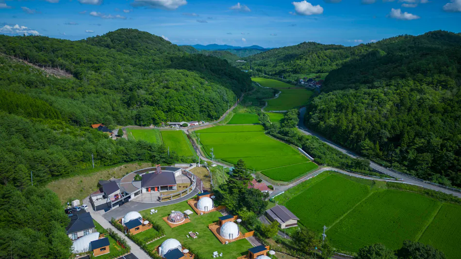 Glamp Entrance Hiroshima Mihara