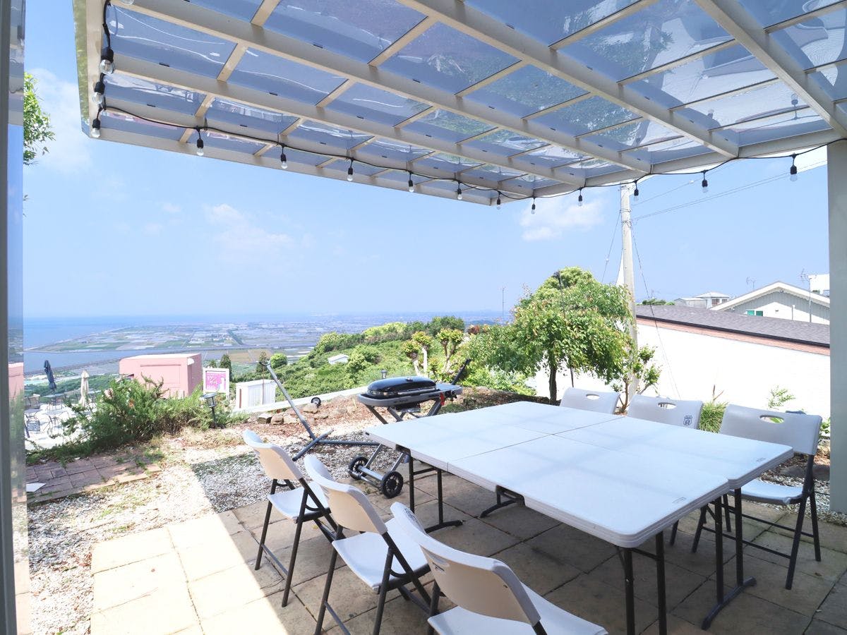 You can also enjoy a BBQ on the terrace with breathtaking views!