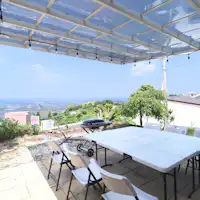 You can also enjoy a BBQ on the terrace with breathtaking views!