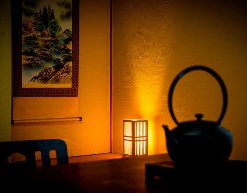 くつろぎのお茶時間を