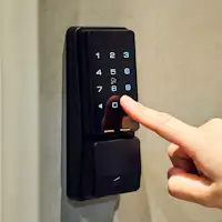 객실 문 비밀번호 키