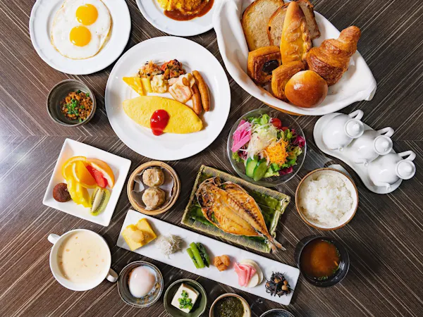 【朝食付/フレキシブルレート】「神奈川朝食」ブッフェ 横浜駅地下直結・添寝無料・チェックアウト12時