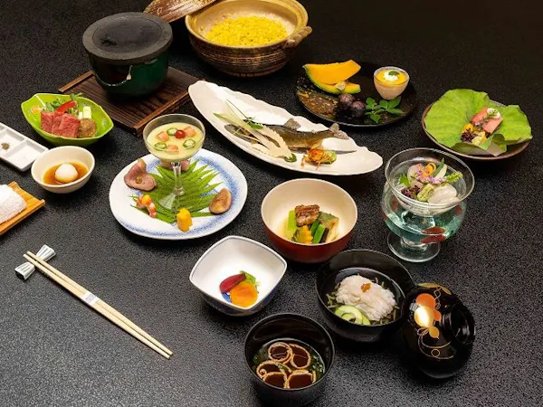 【スタンダード】那須の旬を味わう季節の会席と源泉かけ流し温泉