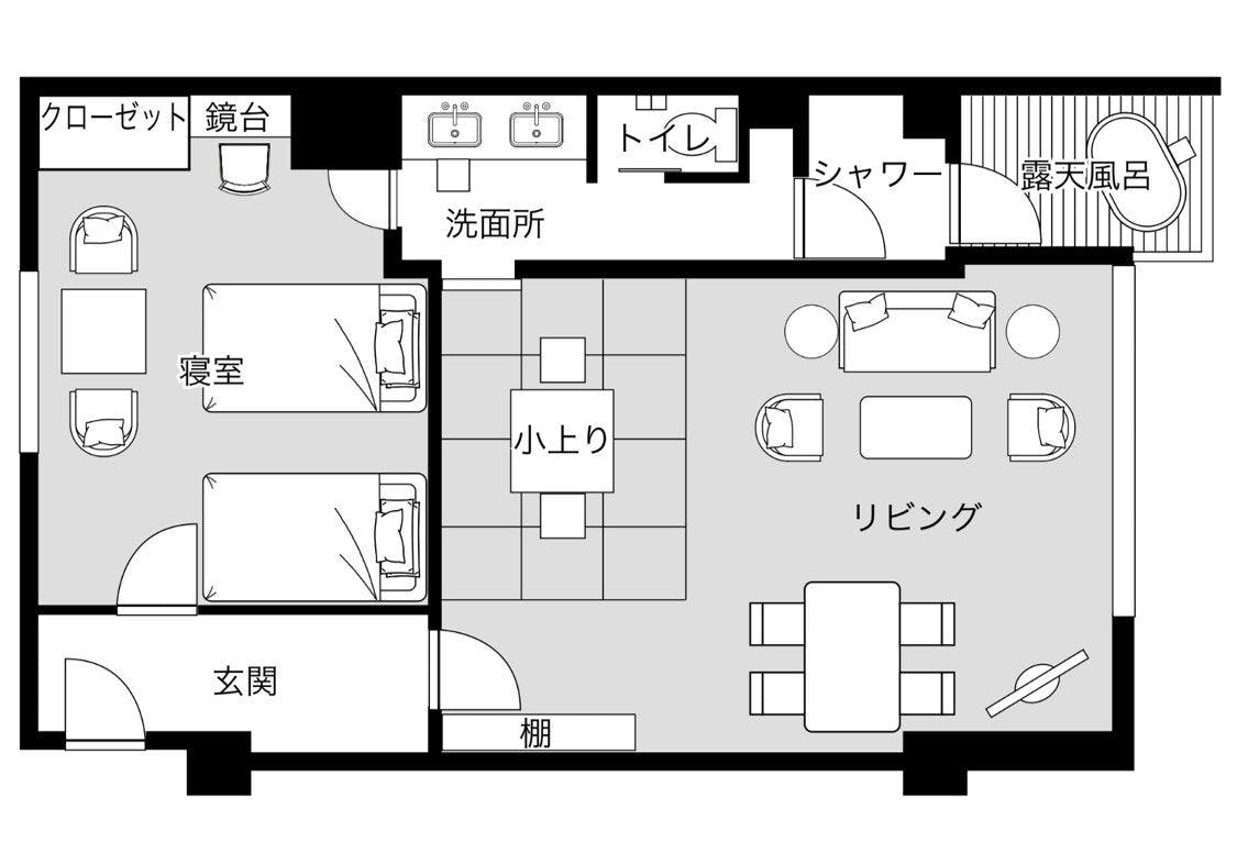 カトレア間取り図